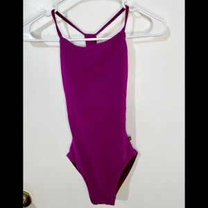 BALERA PURPLE LEOTARD Stretchy